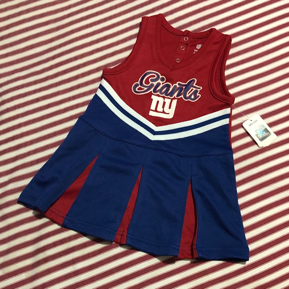 Brand New Kids Giants Red and Blue Cheer Dress